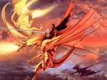 Artworks Advanced Dungeons & Dragons: Heroes of the Lance Illustration du jeu par Jeff Easley