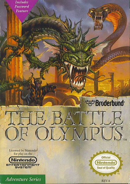 Image result for battle of olympus nes