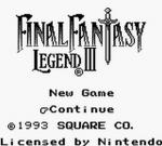 Screenshots Final Fantasy Legend III 