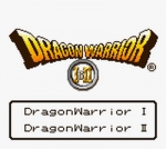 Screenshots Dragon Quest I & II L'écran-titre