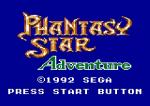 Screenshots Phantasy Star Adventure 