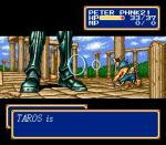 Screenshots Shining Force II Un ennemi incroyable, les pieds de Taros