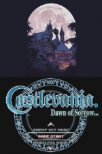 Screenshots Castlevania: Dawn of Sorrow L'écran-titre