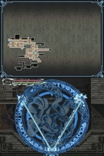 Screenshots Castlevania: Dawn of Sorrow Le jeu intègre des symboles à tracer au stylet