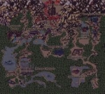 Screenshots Legacy of Kain: Blood Omen Carte du monde de Nosgoth