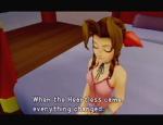 Screenshots Kingdom Hearts Cloud a enfin filé une phoenix Down à Aeris.