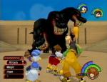Screenshots Kingdom Hearts Des boss parfois énormes.