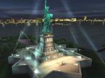 Screenshots Sakura Taisen 5: Saraba Itoshiki Hitoyo La Statue de la Liberté est aussi la première map du jeu