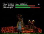 Screenshots Virtual Hydlide Le dragon de la cave, assez chiant