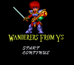 Screenshots Ys III: Wanderers from Ys 