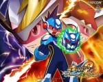 Wallpapers Mega Man Star Force 2: Zerker x Saurian