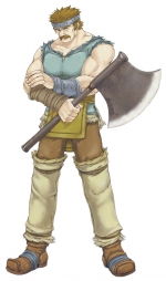 Artworks Fire Emblem: Fuuin no Tsurugi Bartre
