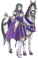 Artworks Fire Emblem: Fuuin no Tsurugi Cecilia