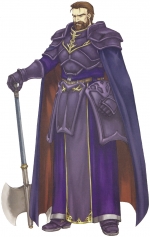 Artworks Fire Emblem: Fuuin no Tsurugi Douglas