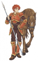 Artworks Fire Emblem: Fuuin no Tsurugi Allen