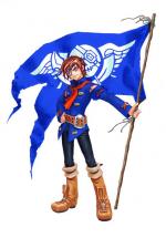 Artworks Skies of Arcadia Legends Vyse