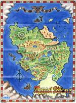Artworks Royal Stone: Hirakareshi Toki no Tobira Carte du monde de Royal Stone