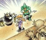 Artworks Landstalker: The Treasures of King Nole La scène du début de Landstalker