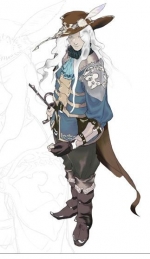 Artworks Final Fantasy Legends: Warriors of Light and Darkness 