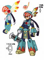Artworks Mega Man Battle Network 5: Double Team DS 