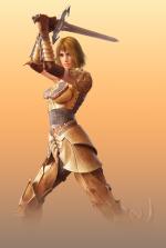 Artworks Guild Wars Guerrier (Devona)