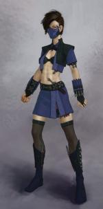 Artworks Guild Wars: Factions Un assassin femme