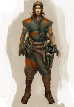 Artworks Guild Wars: Factions Marchand d'armures de Cantha