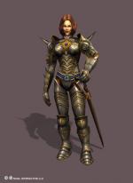 Artworks Heroes of Might & Magic V Frida, héros du Havre