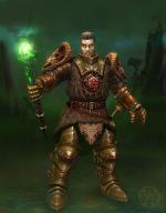 Artworks Heroes of Might & Magic V Premiers essais pour Nikolaï côté obscur de la force