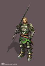 Artworks Heroes of Might & Magic V Premiers essais pour Nikolaï côté obscur de la force