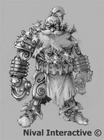 Artworks Heroes of Might & Magic V: Hammers of Fate Batailleur, unité de la Forteresse