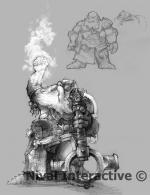 Artworks Heroes of Might & Magic V: Hammers of Fate Thane, unité de la forteresse