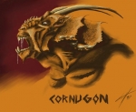 Artworks Planescape: Torment Cornugon
