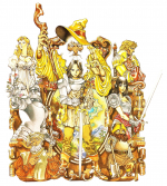 Artworks Black Rainbow l'art des personnages réalisés par Akihiro Yamada