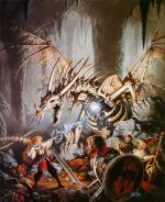 Artworks Dungeons & Dragons: Order of the Griffon Illustration du jeu par Clyde Caldwell