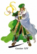 Artworks SaGa Frontier II Gustav XIII