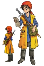 Artworks Dragon Quest VIII: L'odyssée du Roi Maudit Le héros