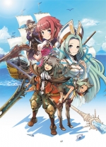 Artworks Gloria Union: Twin Fates in Blue Ocean 