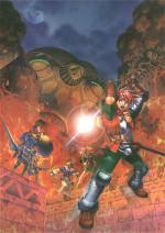 Artworks Shining Force III scenario 1 La pochette US