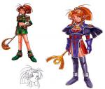 Artworks Shining Force III scenario 1 Masqurin