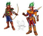 Artworks Shining Force III scenario 1 Hayward