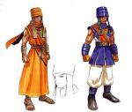 Artworks Shining Force III scenario 1 Kahn