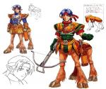 Artworks Shining Force III scenario 1 Justin