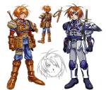 Artworks Shining Force III scenario 3 Julian