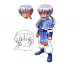 Artworks Shining Force III scenario 3 Gracia