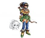 Artworks Shining Force III scenario 3 Kate