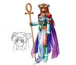 Artworks Shining Force III scenario 3 Isabella