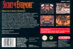 Scans Secret of Evermore