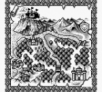 Screenshots Knight Quest La carte du monde