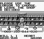 Screenshots Knight Quest Potions, coeurs, crocs, colliers, quel choix !